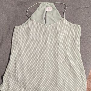 Express Mint Green Halter Camisole